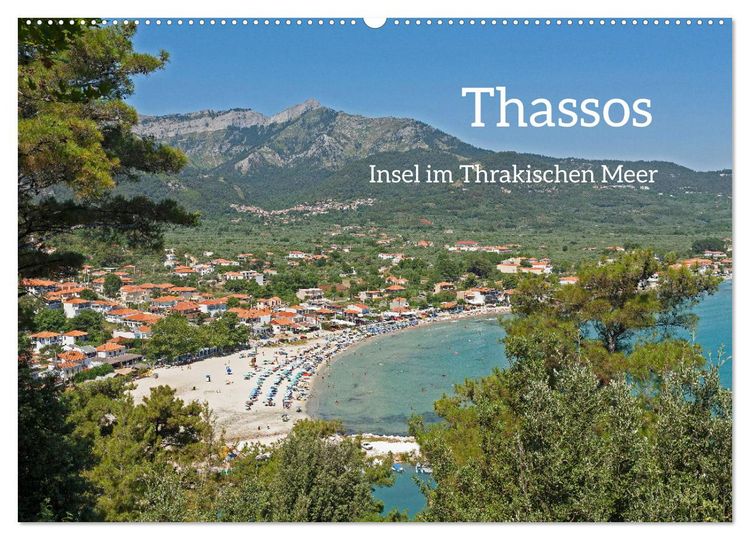 Produktbild: Thassos - Insel im Thrakischen Meer (Wandkalender 2026 DIN A2 quer), CALVENDO Monatskalender