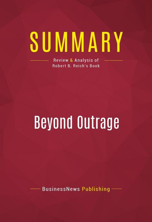 Produktbild: Summary: Beyond Outrage