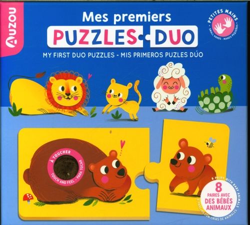 Produktbild: Mes premiers puzzles duo : 8 paires avec des b&eacute;b&eacute;s animaux