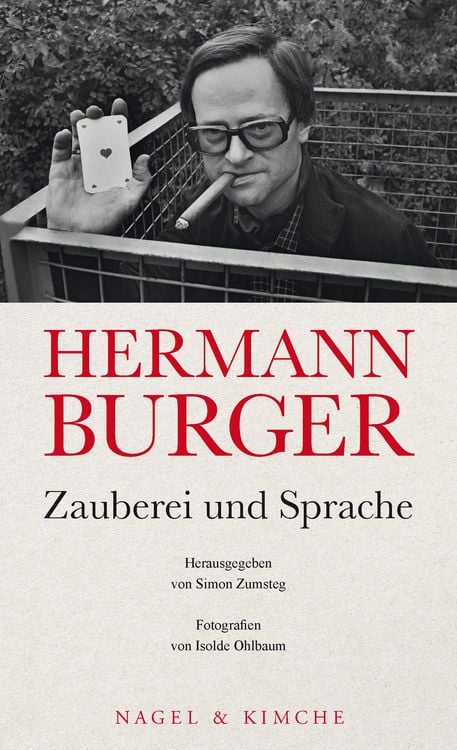 Produktbild: Hermann Burger. Zauberei und Sprache
