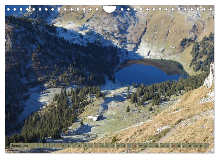 Produktbild: SEENsucht Entdecke Seen in der Schweiz (Wandkalender 2026 DIN A4 quer), CALVENDO Monatskalender