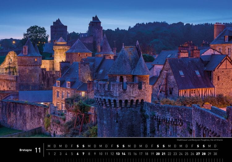 Produktbild: Bretagne Premiumkalender 2027