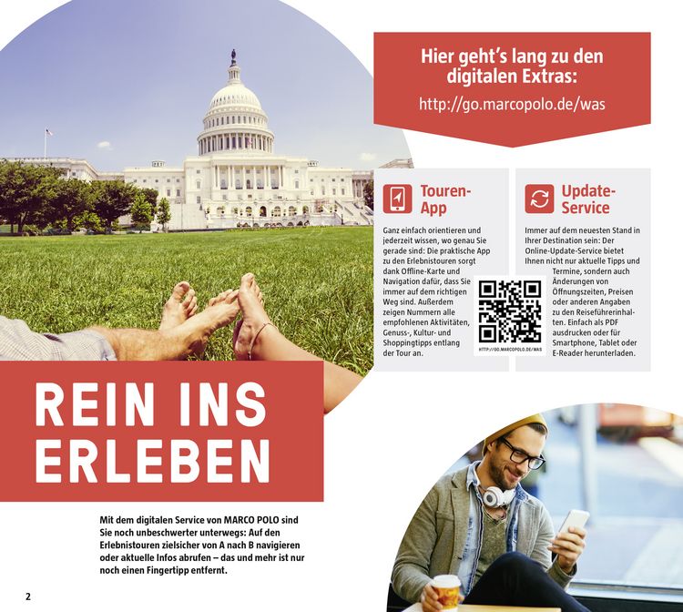 Produktbild: MARCO POLO Reisef&uuml;hrer Washington D.C.