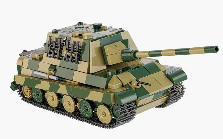 Produktbild: COBI Historical Collection 2733 - Panzerjäger Tiger Ausf.B Jagdtiger, WWII, Bausatz 1:48, 528 Klemmbausteine