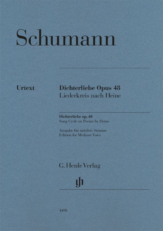 Produktbild: Robert Schumann - Dichterliebe op. 48
