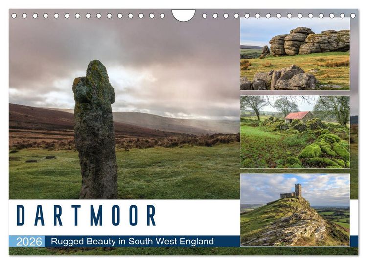 Produktbild: Dartmoor (Wall Calendar 2026 DIN A4 landscape), CALVENDO 12 Month Wall Calendar