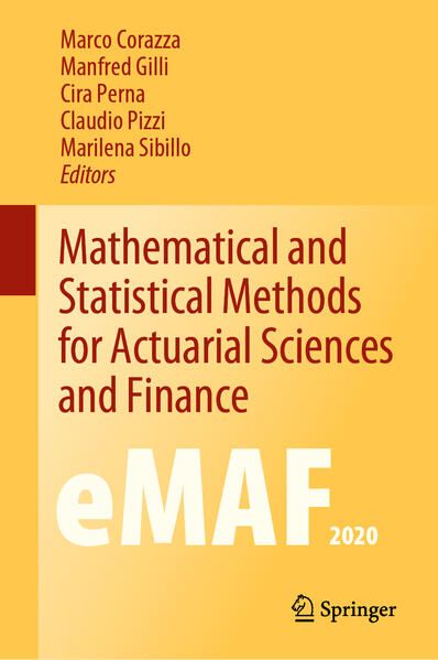 Produktbild: Mathematical and Statistical Methods for Actuarial Sciences and Finance