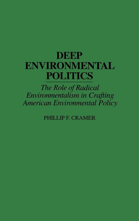 Produktbild: Deep Environmental Politics
