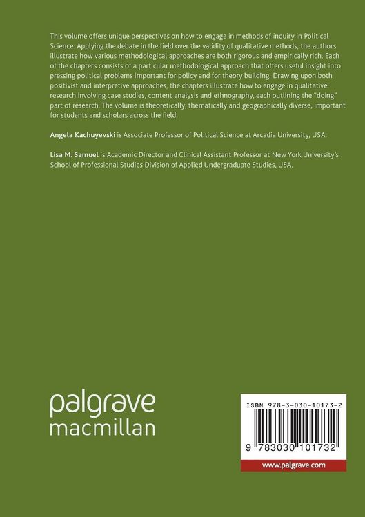 Produktbild: Doing Qualitative Research in Politics