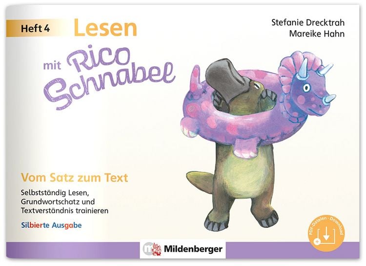 Produktbild: Lesen mit Rico Schnabel, Heft 4: Vom Satz zum Text - silbierte Ausgabe