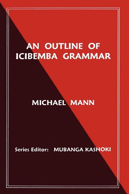 Produktbild: An Outline of Icibemba Grammar