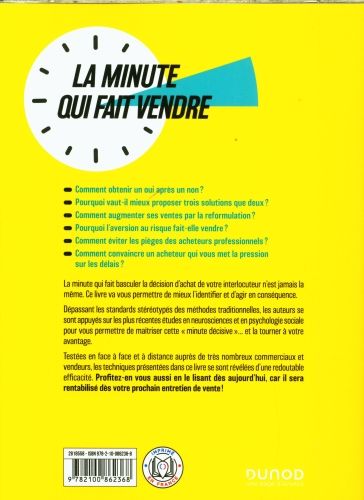 Produktbild: La minute qui fait vendre
