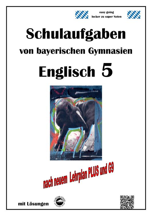 Produktbild: Englisch 5 (Green Line 1) Schulaufgaben von bayerischen Gymnasien mit L&ouml;sungen nach LehrpalnPlus/G9