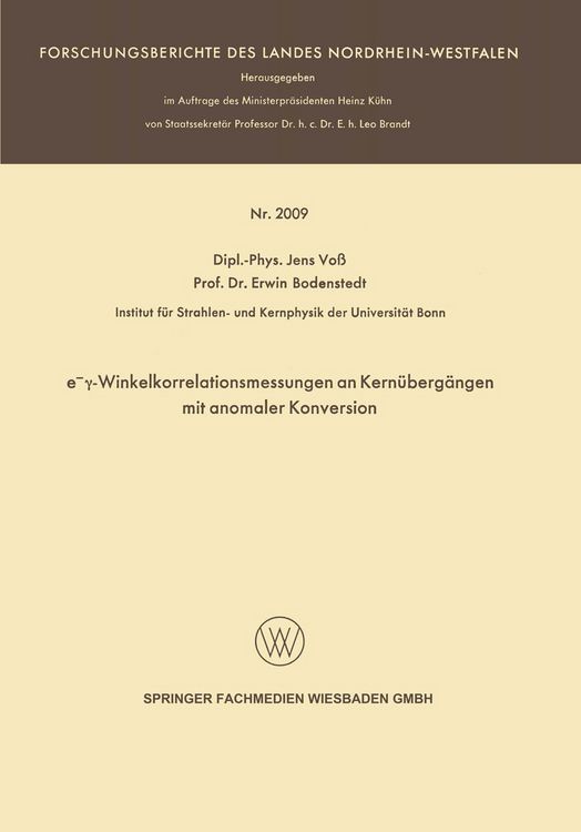 Produktbild: e&minus;&gamma;-Winkelkorrelationsmessungen an Kern&uuml;berg&auml;ngen mit anomaler Konversion