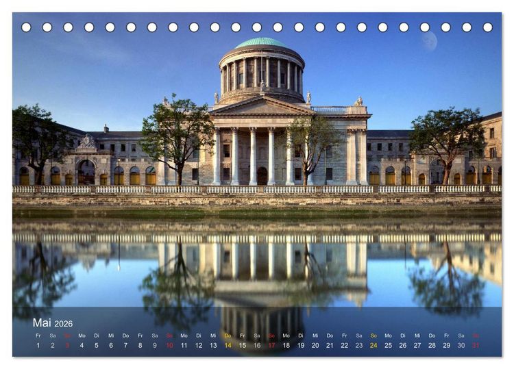 Produktbild: Irland Eire - Impressionen der Gr&uuml;nen Insel (Tischkalender 2026 DIN A5 quer), CALVENDO Monatskalender