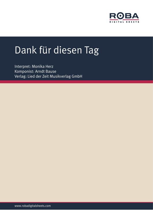 Produktbild: Dank f&uuml;r diesen Tag
