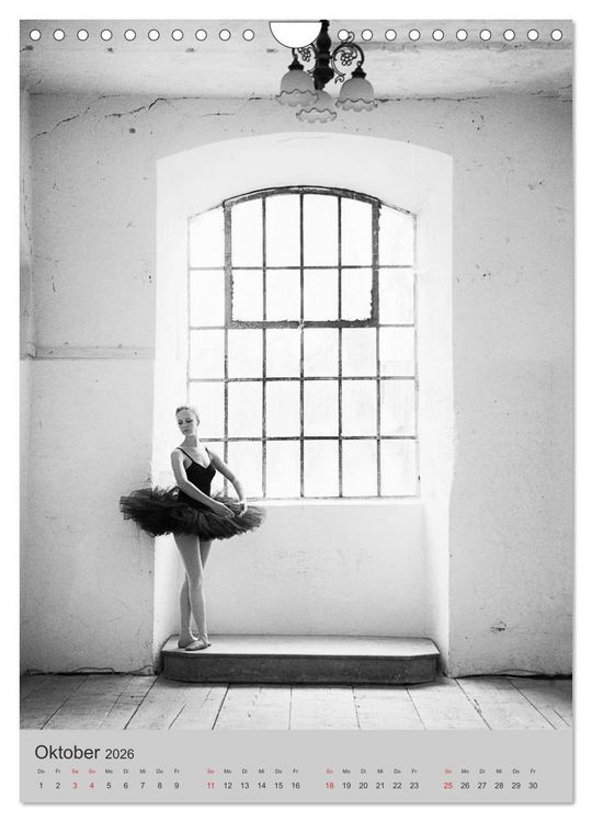 Produktbild: Ballerina (Wandkalender 2026 DIN A4 hoch), CALVENDO Monatskalender