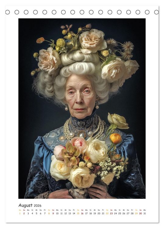 Produktbild: Au&szlig;ergew&ouml;hnliche Portraits (Tischkalender 2026 DIN A5 hoch), CALVENDO Monatskalender