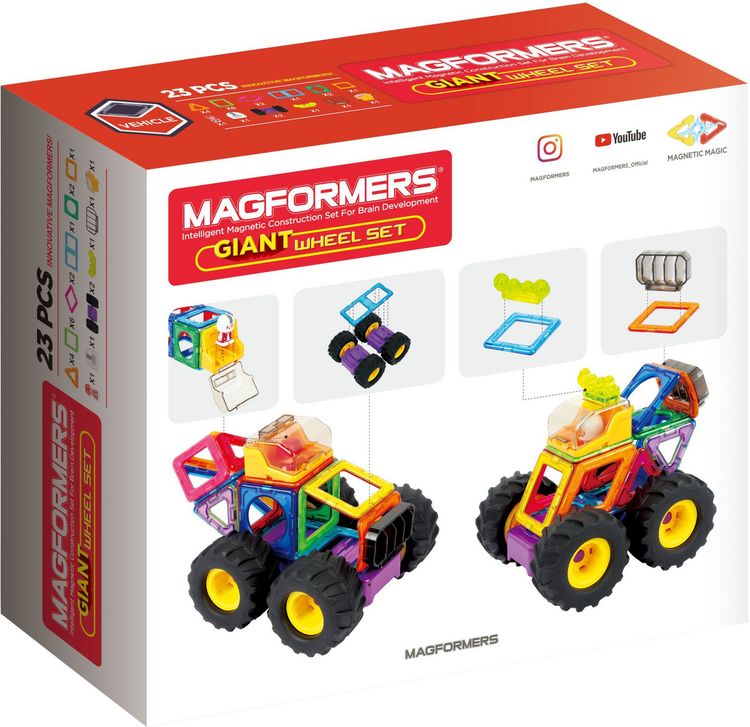 Produktbild: MAGFORMERS Giant Wheel Set