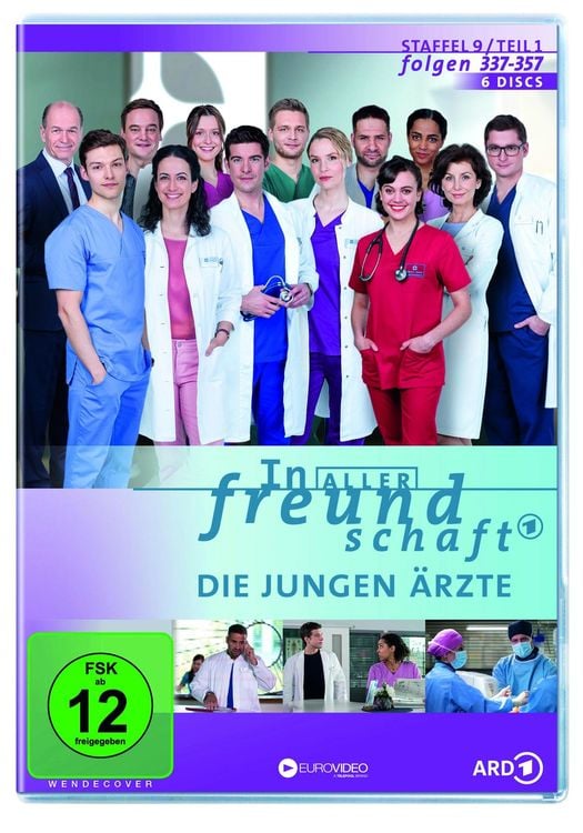 Produktbild: Die Jungen &Auml;rzte, Staffel 9, Teil 1 (Folgen 337-357) [6 DVDs]