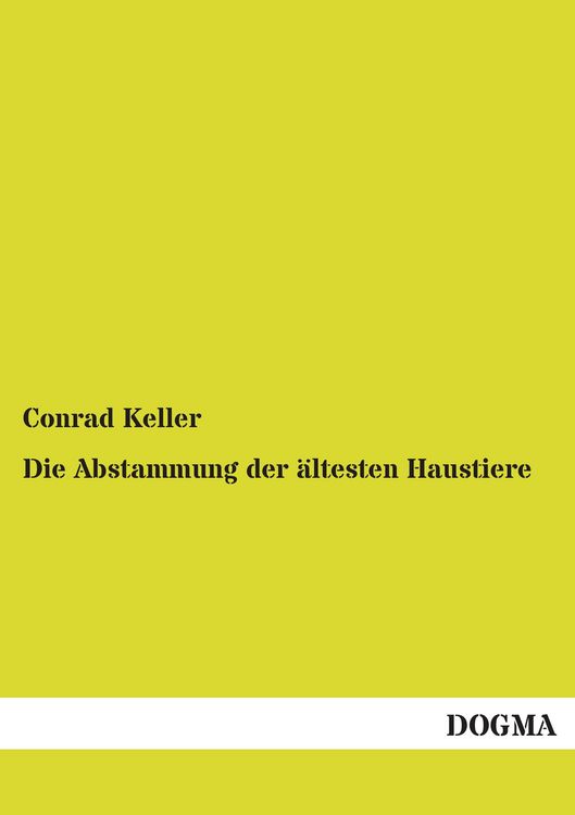 Produktbild: Die Abstammung der &auml;ltesten Haustiere