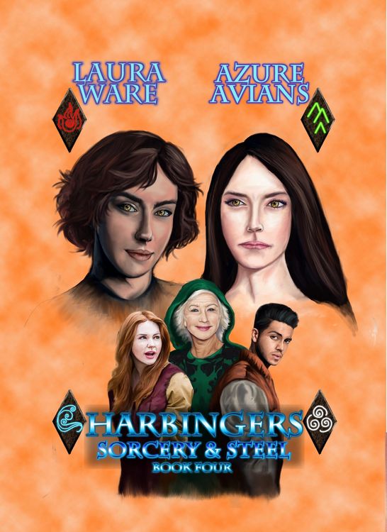 Produktbild: Harbingers (Sorcery & Steel, #4)