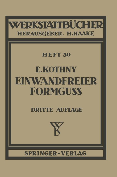Produktbild: Einwandfreier Formgu&szlig;