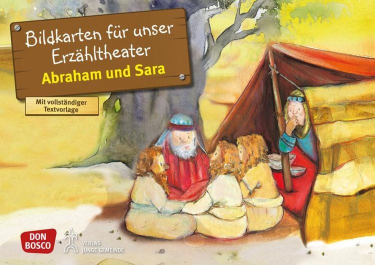 Produktbild: Abraham und Sara. Kamishibai Bildkartenset