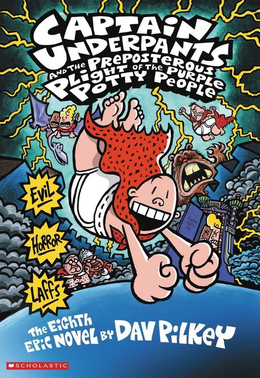 Produktbild: Captain Underpants and the Preposterous Plight of the Purple Potty People