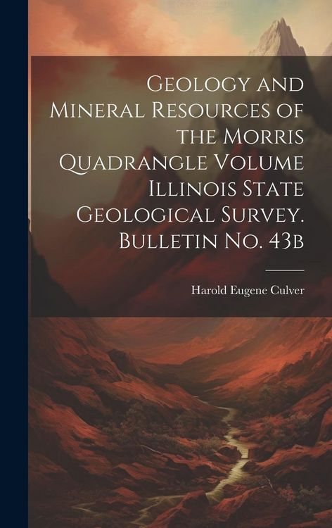 Produktbild: Geology and Mineral Resources of the Morris Quadrangle Volume Illinois State Geological Survey. Bulletin no. 43b