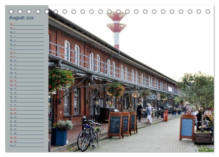 Produktbild: BREMERHAVEN - 2026 (Tischkalender 2026 DIN A5 quer), CALVENDO Monatskalender