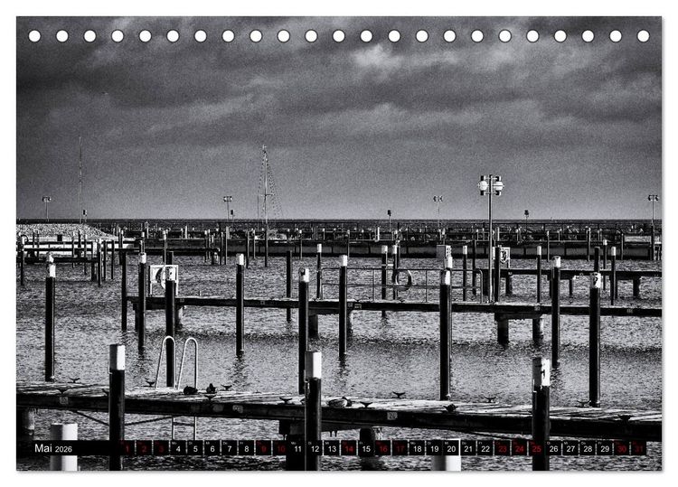 Produktbild: Ein Blick auf Ostseebad Damp (Tischkalender 2026 DIN A5 quer), CALVENDO Monatskalender