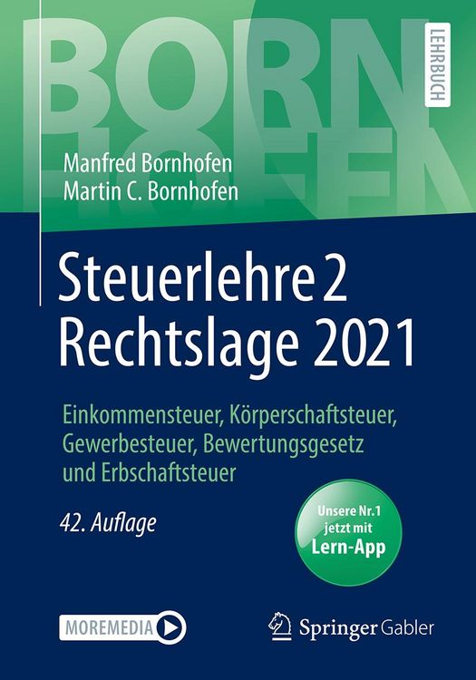 Produktbild: Steuerlehre 2 Rechtslage 2021