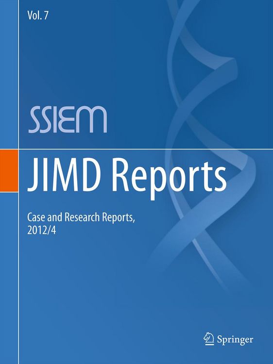 Produktbild: JIMD Reports - Case and Research Reports, 2012/4