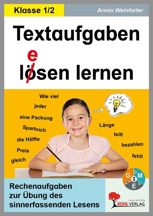 Produktbild: Textaufgaben l&ouml;sen lernen / Klasse 1-2