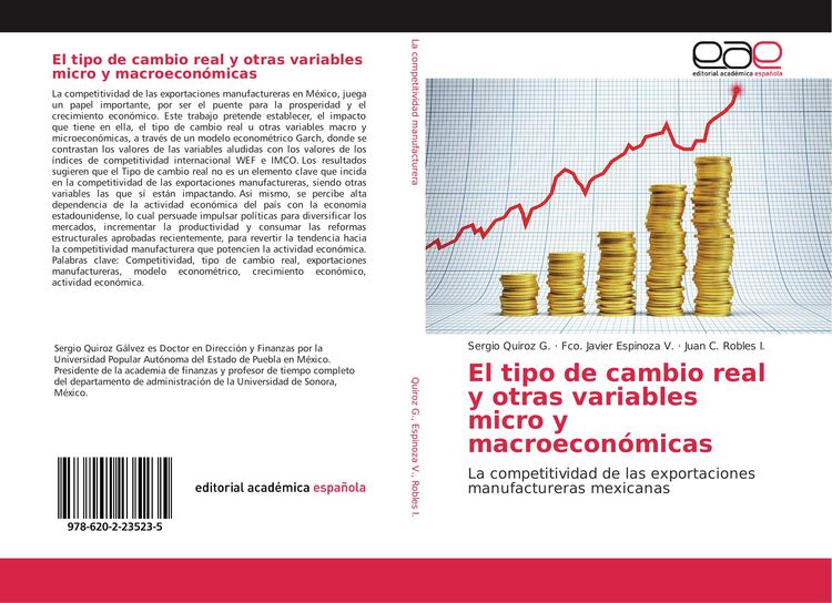Produktbild: El tipo de cambio real y otras variables micro y macroecon&oacute;micas