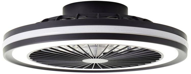 Produktbild: Brilliant G99280/06 Palmero LED-Deckenleuchte mit Ventilator LED-Modul 40W Schwarz