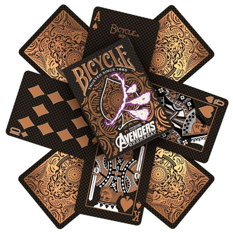 Produktbild: Bicycle&reg; Marvel Avengers Gambit (Designer Spielkarten, Poker, Skat...)