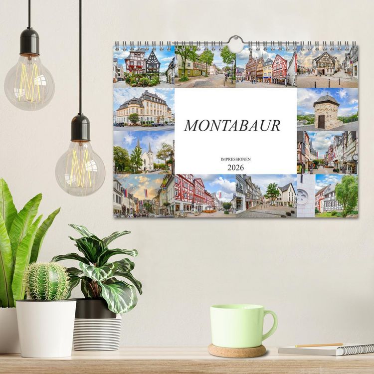 Produktbild: Montabaur Impressionen (Wandkalender 2026 DIN A4 quer), CALVENDO Monatskalender