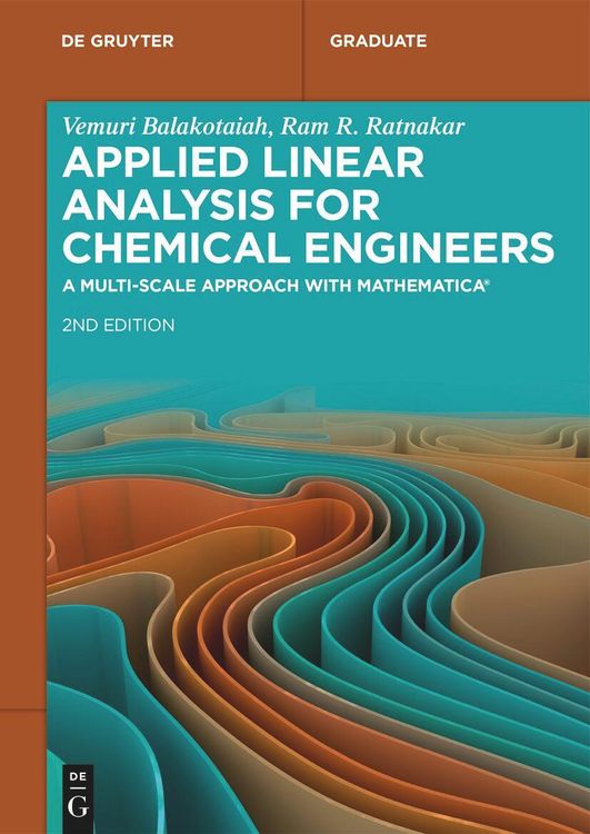 Produktbild: Applied Linear Analysis for Chemical Engineers
