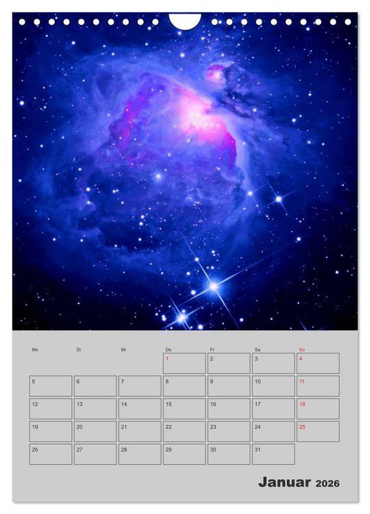 Produktbild: Sch&ouml;nheit des Universums (Wandkalender 2026 DIN A4 hoch), CALVENDO Monatskalender