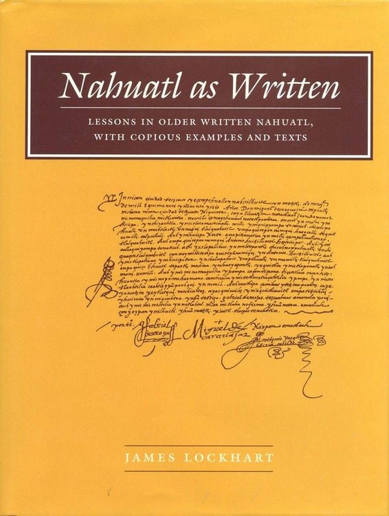 Produktbild: Nahuatl as Written