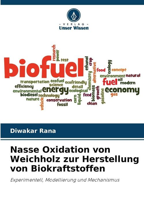 Produktbild: Nasse Oxidation von Weichholz zur Herstellung von Biokraftstoffen