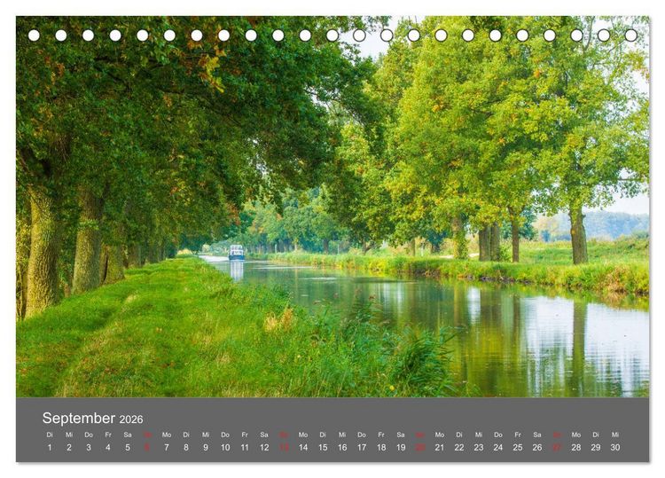 Produktbild: Sch&ouml;nes Meck-Pomm (Tischkalender 2026 DIN A5 quer), CALVENDO Monatskalender