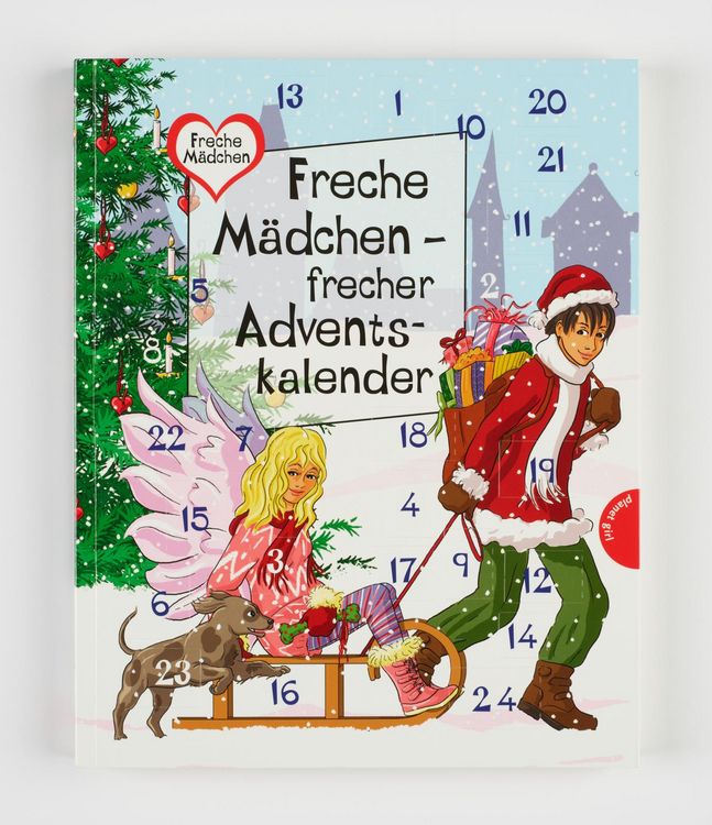 Produktbild: Freche M&auml;dchen &ndash; freche B&uuml;cher!: Freche M&auml;dchen &ndash; frecher Adventskalender