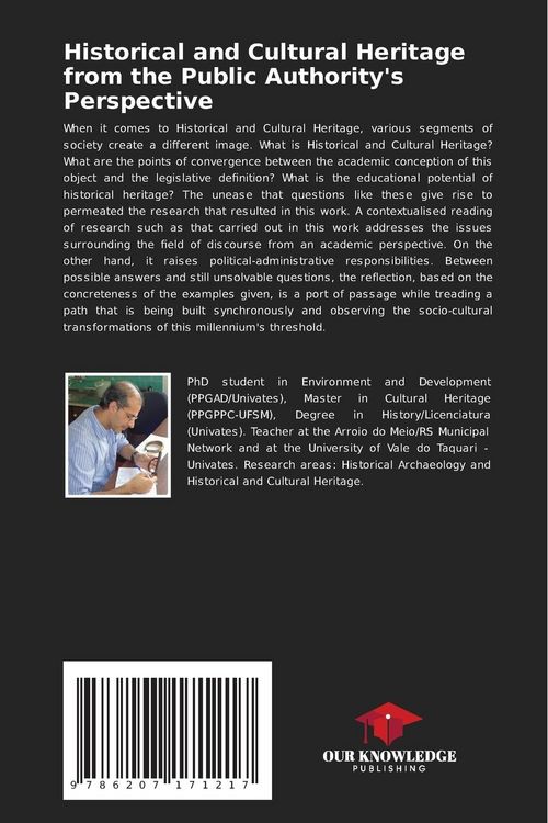 Produktbild: Historical and Cultural Heritage from the Public Authority's Perspective