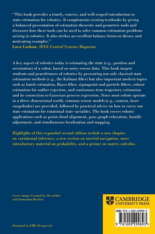 Produktbild: State Estimation for Robotics
