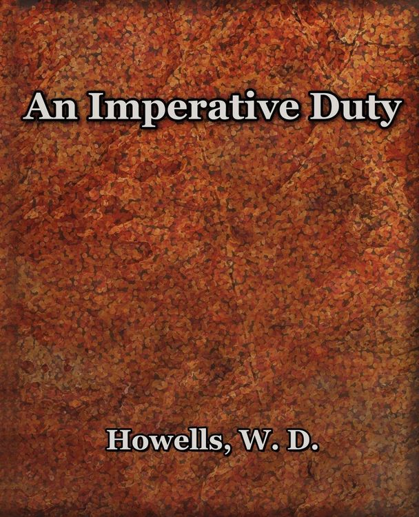 Produktbild: An Imperative Duty (1892)