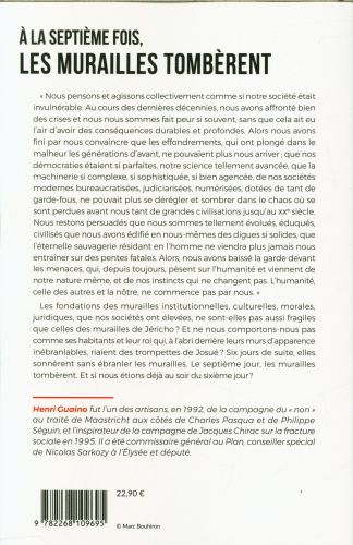 Produktbild: A la septi&egrave;me fois, les murailles tomb&egrave;rent