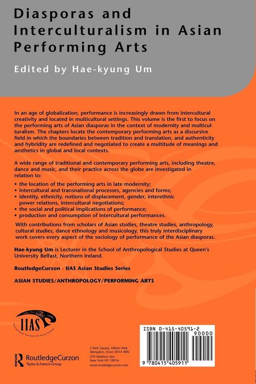 Produktbild: Diasporas and Interculturalism in Asian Performing Arts